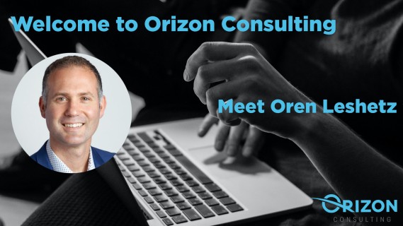 Meet Oren Leshetz from Orizon Consulting