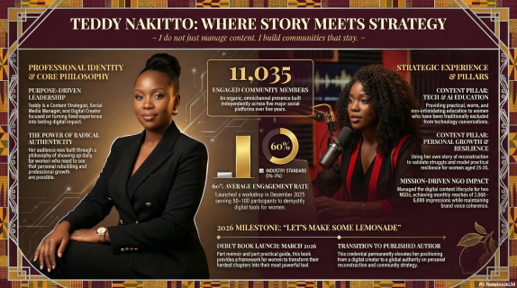 TEDDY NAKITTO BANKS AUTHENTIC ORGANIC DIGITAL MARKETING GROWTH