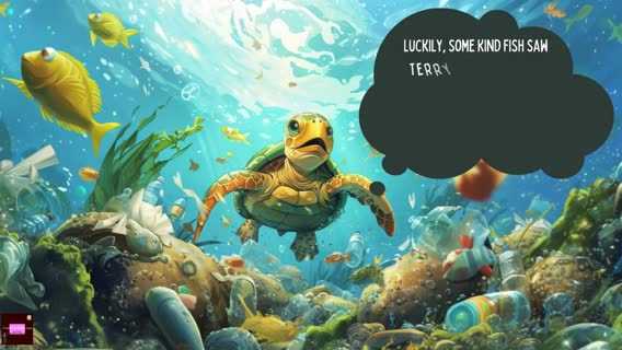 CupiderosStoryMinutes_Terry the Turtle's Ocean Adventure