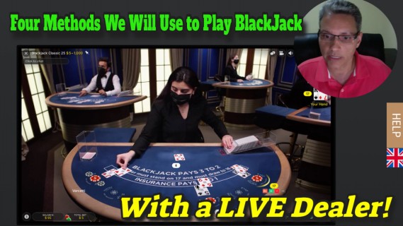 King Billy BlackJack Online Session 12-13-2021: Basic Strategy, Card Counting and True Count!